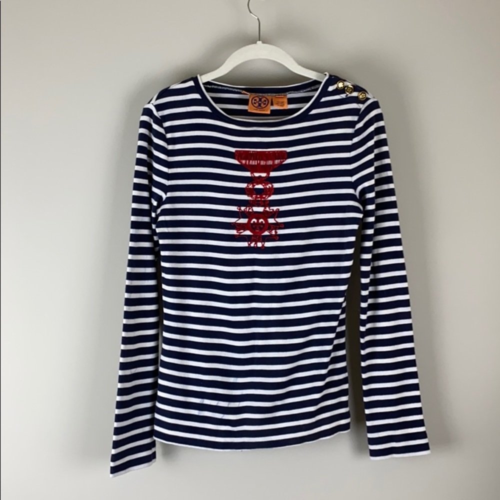Tory Burch emblem t shirt